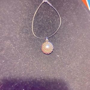 925 Silver Pearl Pendant